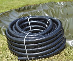 צינור PVC גמיש עמיד שמש לבריכת נוי "Oase Spiral Hose black 1/2